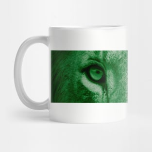 Lion eyes (Green) Mug